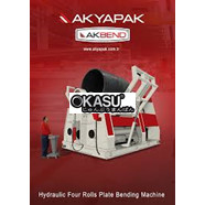 MÁY LỐC TÔN THỦY LỰC 4 TRỤC AKYAPAK AHS 15/04