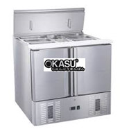 BÀN MÁT INOX SALAD 2 CÁNH FURNOTEL 240 LÍT FRSWB-0907A 