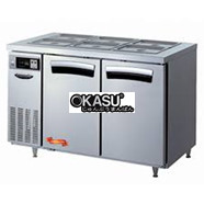 BÀN MÁT INOX SALAD 3 CÁNH LASSELE 288 LÍT LTB-1224R