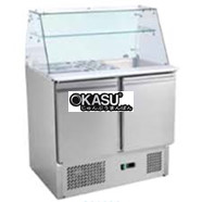 BÀN MÁT INOX SALAD 2 CÁNH FURNOTEL 240 LÍT FRSWB-0907D 
