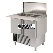 BÀN MÁT INOX SALAD ASBER 120 LÍT GTS-100 