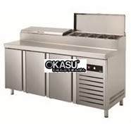 BÀN MÁT INOX PIZZA ASBER 428 LÍT GTPZ-180 LLR 