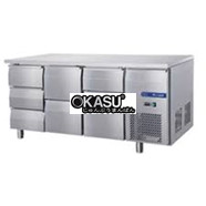 BÀN MÁT INOX 7 NGĂN KÉO 417 LÍT FURNOTEL FRUC-8-8