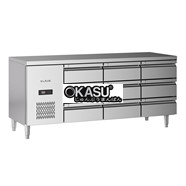 Bàn mát inox 9 ngăn kéo Klaus KDC-1.1-3W