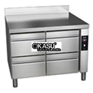 BÀN MÁT INOX NGĂN KÉO ASBER 101 LÍT GTP-7-102-04 R