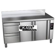 BÀN MÁT INOX NGĂN KÉO ASBER 416 LÍT GTP-6-169-22 R 