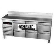 BÀN MÁT INOX NGĂN KÉO ASBER 157 LÍT GTP-7-180-06