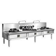 Bếp xào 3 họng công nghiệp TC BX/3H20