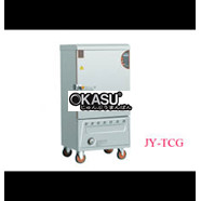 Tủ cơm công nghiệp 10 khay dùng gas JY-TCG-10G