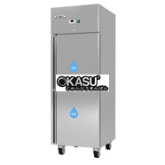Tủ đông inox 2 cánh Kistem KIS-XFGN25F (quạt gió)