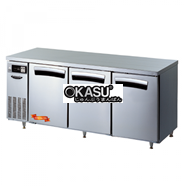 Tủ bàn lạnh công nghiệp 1800 Lassele LTD-1833R