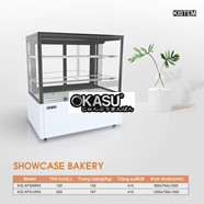 Tủ mát trưng bày bánh kem (Showcase) Kistem 205L KIS-XFS12RS