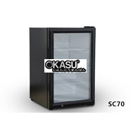 Tủ mát mini Okasu OKS-SC70