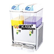 Máy làm lạnh nước trái cây Okasu OKS-LSJ12Lx2 