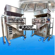 Máy đóng gói đinh vít bán tự động 4 đầu cân M4XAX