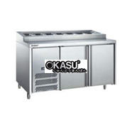 Bàn mát Salad Kolner PZ-15L2W (Làm lạnh quạt gió)