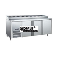 Bàn mát Salad Kolner PZ-18L2W (Làm lạnh quạt gió)