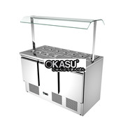 Bàn mát Salad 3 cánh Kolner LS903