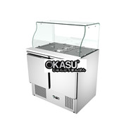 Bàn mát Salad 2 cánh Kolner S900 CURVED