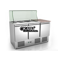 Bàn mát Salad 3 cánh Kolner SW900