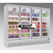 Tủ đông 2 cửa, 3 cửa, 4 cửa máy nén dưới Kolner KNF-930/1600/2200-BA