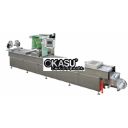 Máy đóng gói hút chân không định hình khay, vỉ tự động