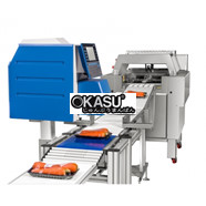 Máy bọc màng khay thực phẩm dạng nằm ngang