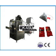 Máy đóng gói trà túi lọc, túi tam giác, túi hình chóp hút chân không