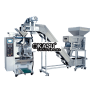 Máy đóng gói cấp liệu gầu tải, gầu băng tải ABM-260C