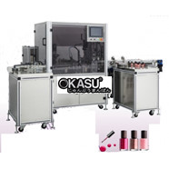 Máy chiết rót sơn móng tay móng chân, nước sơn móng, gel sơn móng dạng xoay