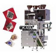 Máy đóng gói hình tháp 2 lớp túi trên cùng 1 máy SJB04A-NV