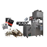 Máy đóng gói trà thảo dược túi tam giác có bao ngoài C21DX