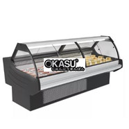 Tủ trưng bày thịt nguội siêu thị Okasu OKSSLZ-1500C