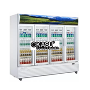Tủ mát 4 cánh kính Okasu OKS-2640FC