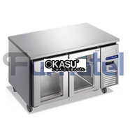 BÀN MÁT 2 CÁNH KÍNH FURNOTEL FAU12076CG200