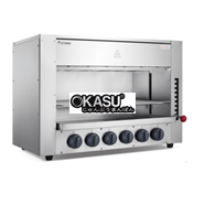 Lò Nướng Salamander Dùng Gas 6 Họng Furnotel FSSD0905G