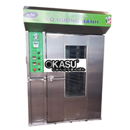 LÒ NƯỚNG BÁNH MÌ CÔNG NGHIỆP XOAY 16 KHAY