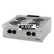 BẾP ÂU 4 HỌNG DÙNG ĐIỆN Ozti OSOE 8070               