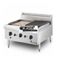 BẾP NƯỚNG THAN ĐÁ NHÂN TẠO DÙNG GAS CRB 3B-17     