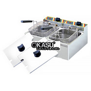 BẾP CHIÊN NHÚNG ĐÔI DÙNG ĐIỆN 6 LÍT DF 23D                    