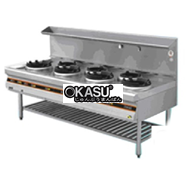 Bếp Á 2.15m (4 lò 3 bếp nhỏ) không quạt ZCY7-35/0155D