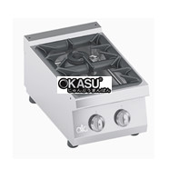 Bếp Âu 2 họng dùng gas ATA K7GCU05TT