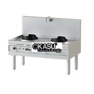 Bếp Á 2 họng có vòi nước Nayati NGKH 15-90