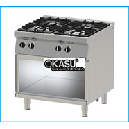 Bếp Âu 4 họng có chân đứng Nayati NGTR 8-75 ME