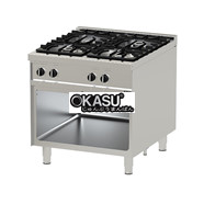 Bếp Âu 4 họng có chân đứng Nayati NGTR 8-90 GR