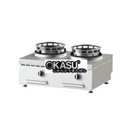 Bếp Á xào 2 họng để bàn Nayati NGWT 7-55 SN