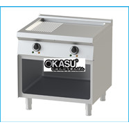 Bếp chiên nửa phẳng nửa nhám Nayati NGFT 8-75 C ME dùng gas