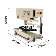 Máy hàn miệng túi YTK-FR900