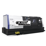 Máy tiện ngang CNC Huyndai Wia L400LMC