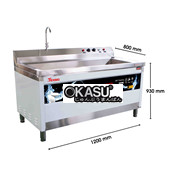 Máy Rửa Chén Công Nghiệp Siêu Âm Texgio TGU-1200XS